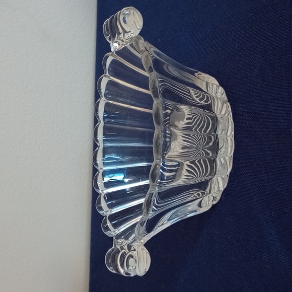 Heisey Other - HEISEY CRYSTOLITE PATTERN PRESSED GLASS OVAL BOWL MADE BETWEEN 1938 AND 1957.